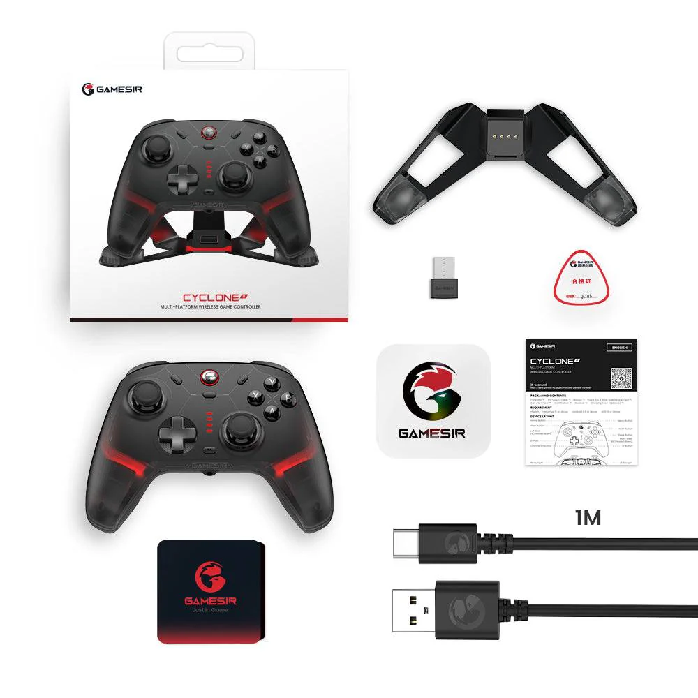 وحدة تحكم GameSir Cyclone 2 متعددة المنصات - أسود - Image 6