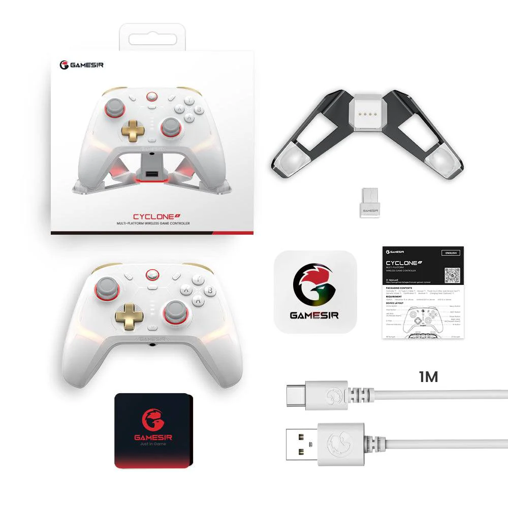 وحدة تحكم GameSir Cyclone 2 متعددة المنصات - أبيض - Image 6