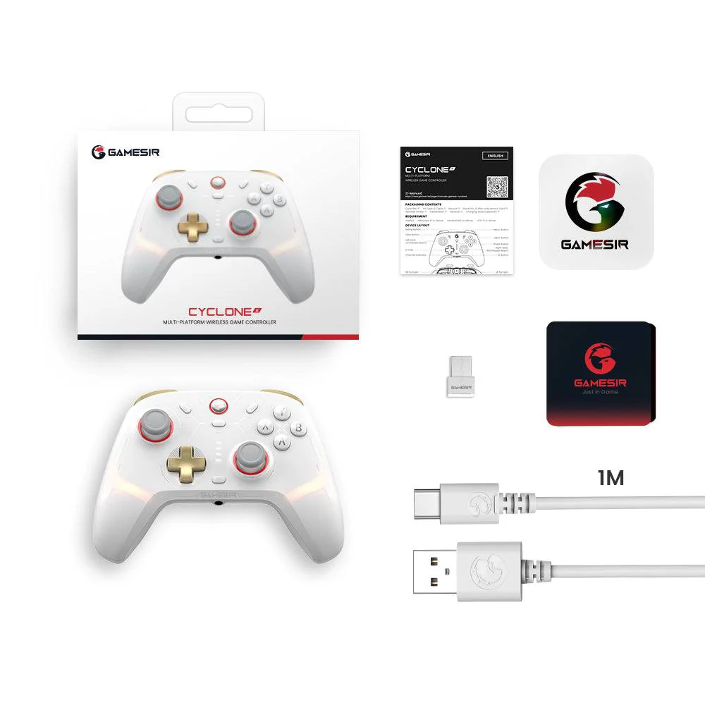 وحدة تحكم GameSir Cyclone 2 متعددة المنصات - أبيض - Image 7