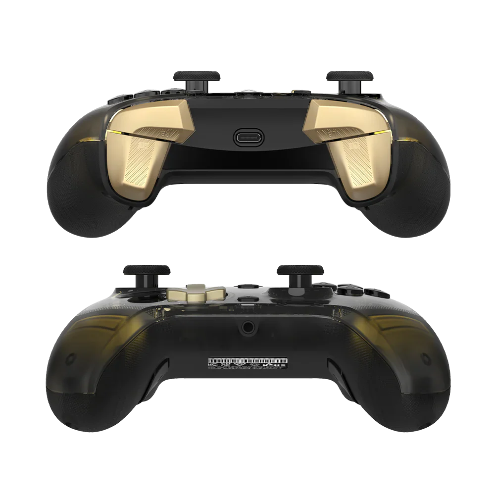 GameSir FLUX Xbox Wired Controller كنترولر Kaleid Flux –سلكي احترافي ذهبي  بتقنية Hall Effect - لأجهزة Xbox - Image 4