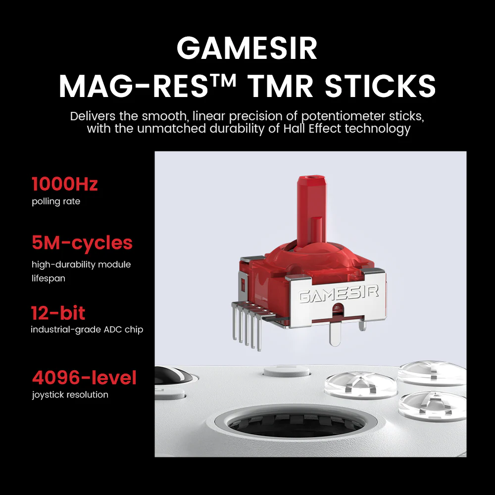 يد تحكم GameSir G7 Pro - أسود | كنترولر Xbox سلكي لاسلكي PC وأندرويد - Image 6