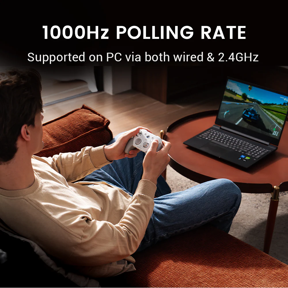 يد تحكم GameSir G7 Pro - أبيض | كنترولر Xbox سلكي لاسلكي PC وأندرويد - Image 6