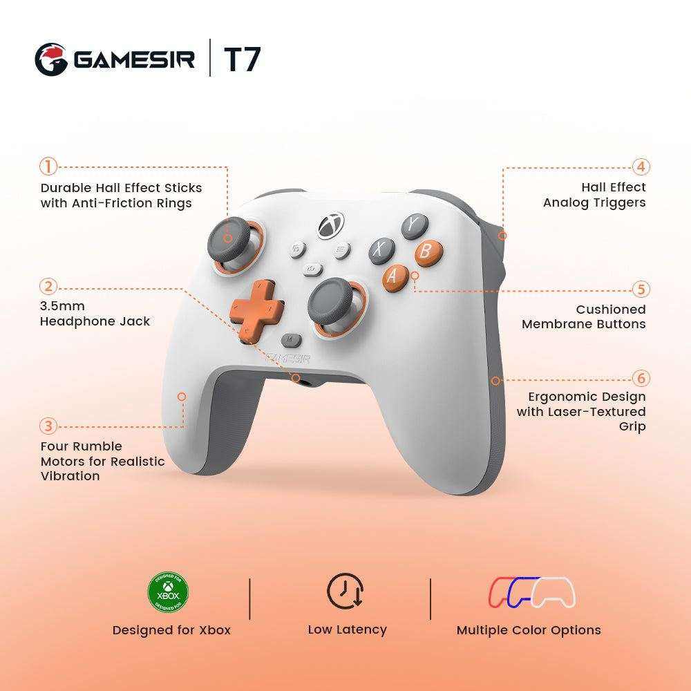 وحدة تحكم GameSir T7 Xbox السلكية - أزرق - Image 9