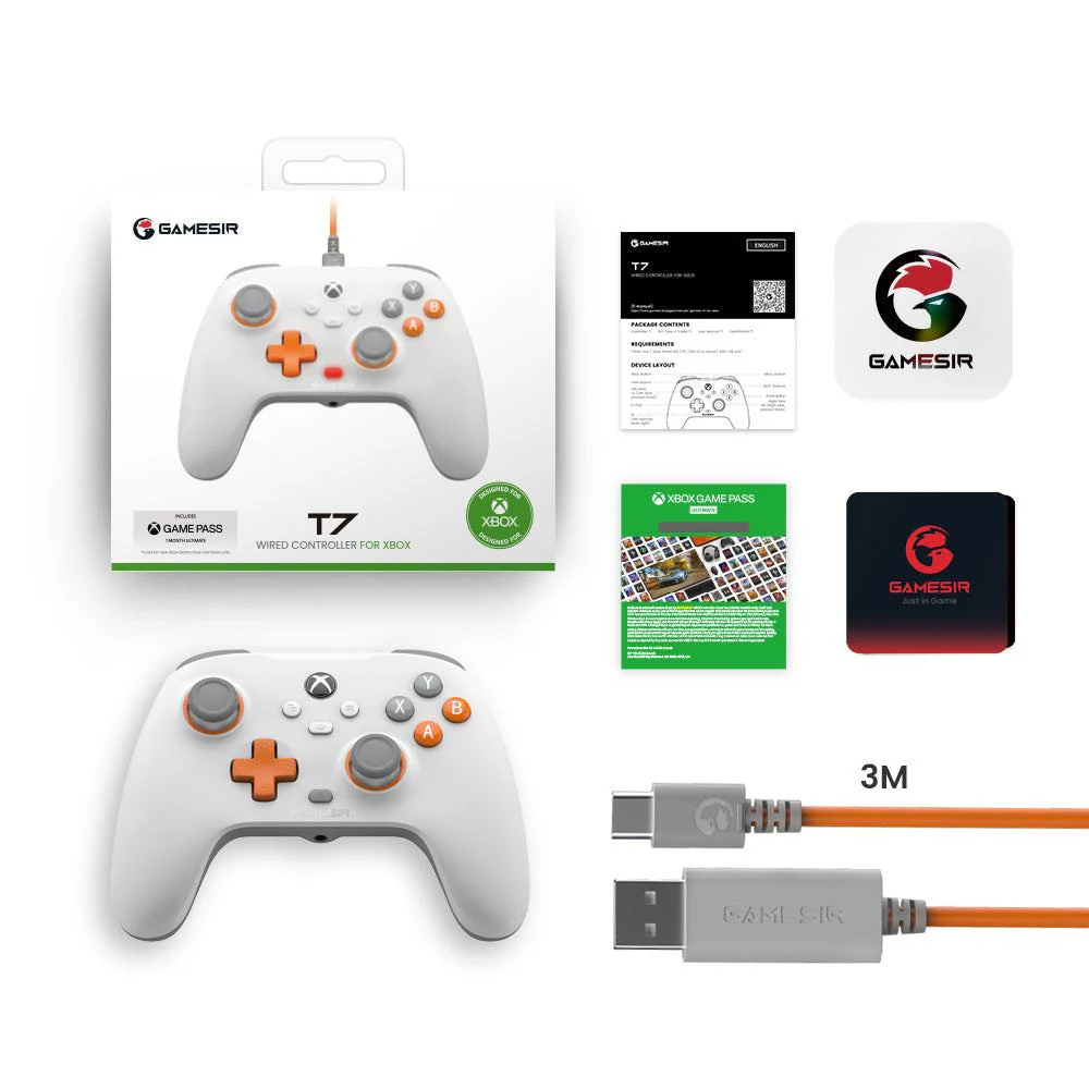 وحدة تحكم GameSir T7 Xbox السلكية - أبيض - Image 6