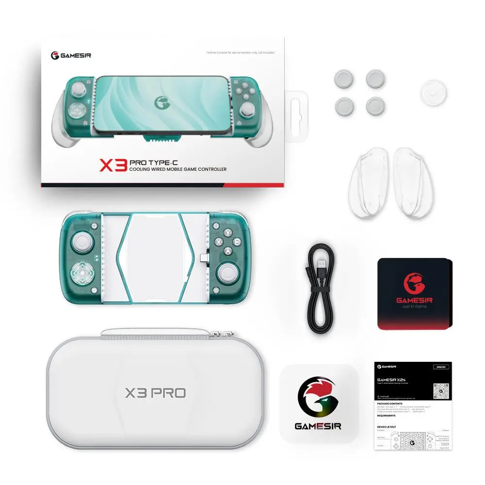 وحدة تحكم الألعاب المحمولة القابلة للتمدد GameSir X3 Pro مع مبرد مدمج - Image 8